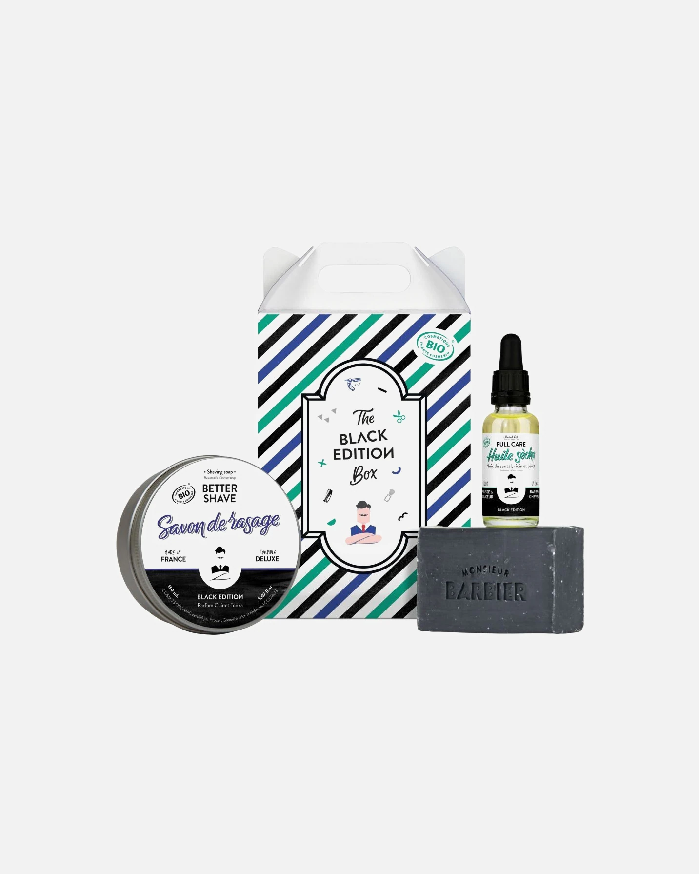 Monsieur Barbier Coffret grooming - THE BLACK EDITION BOX