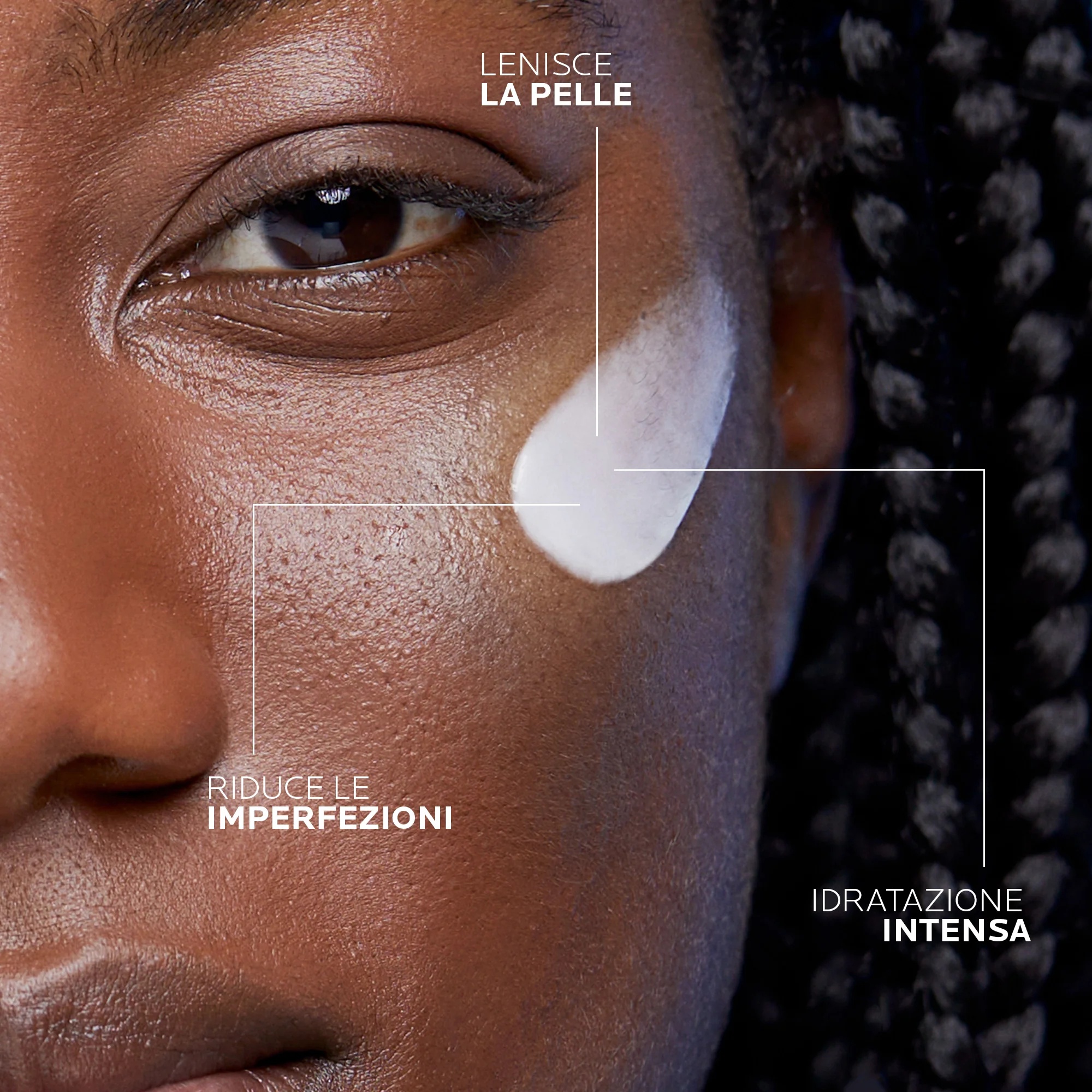 LA ROCHE POSAY La Roche Posay Effaclar H Iso Biome crème 40 ml Aide à réduire les imperfections cutanées