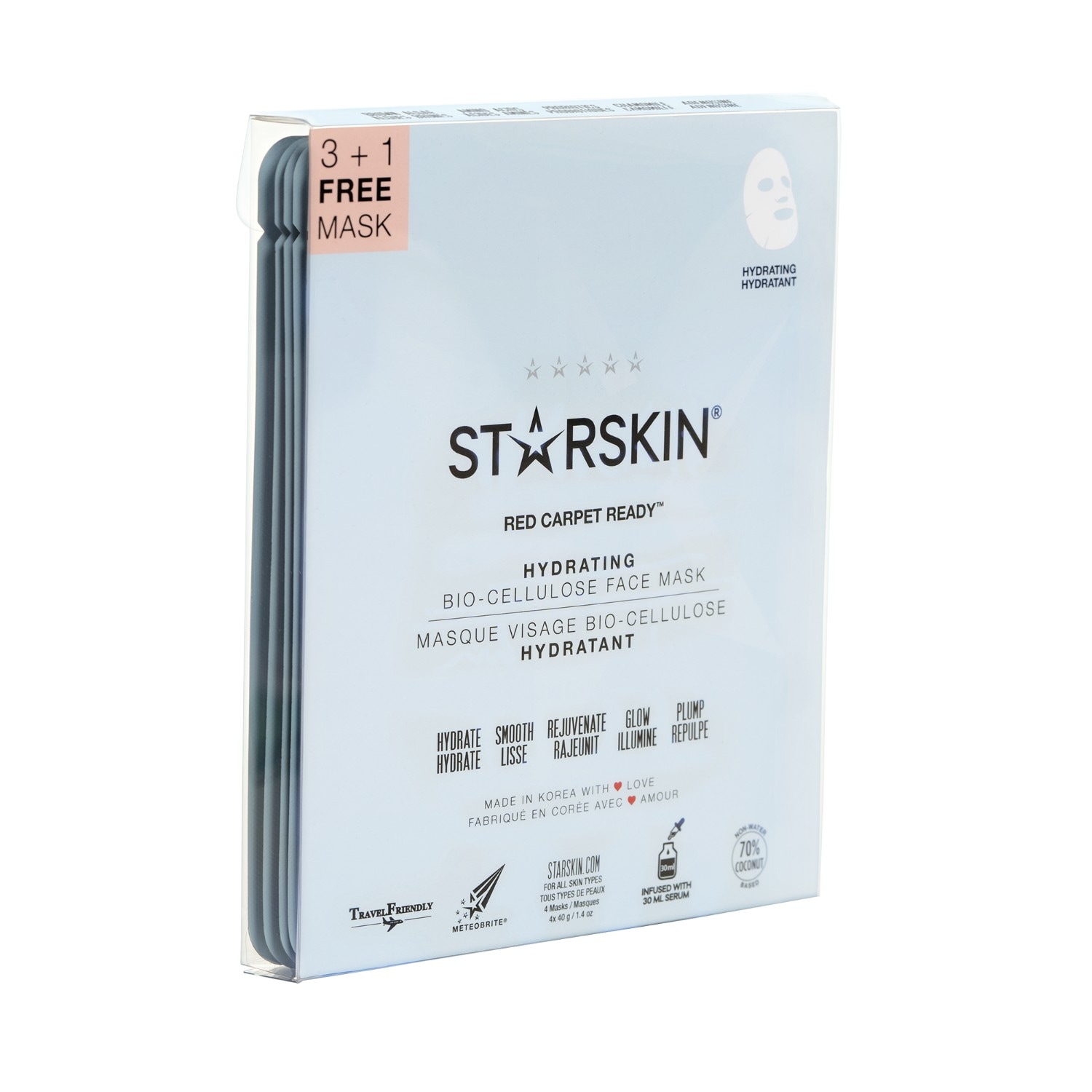 STARSKIN® Maschere in tessuto Red Carpet Ready™ Confezione convenienza – 1 pezzo