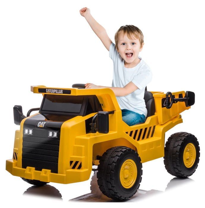 Coche eléctrico infantil CAT Yellow Tipper