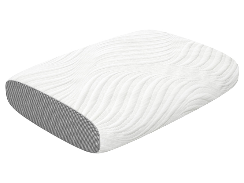 Poduszka ergonomiczna Comfort 41x61 cm biało-szara