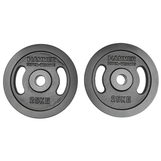  Disques olympiques en fer Finnlo 2x25 kg