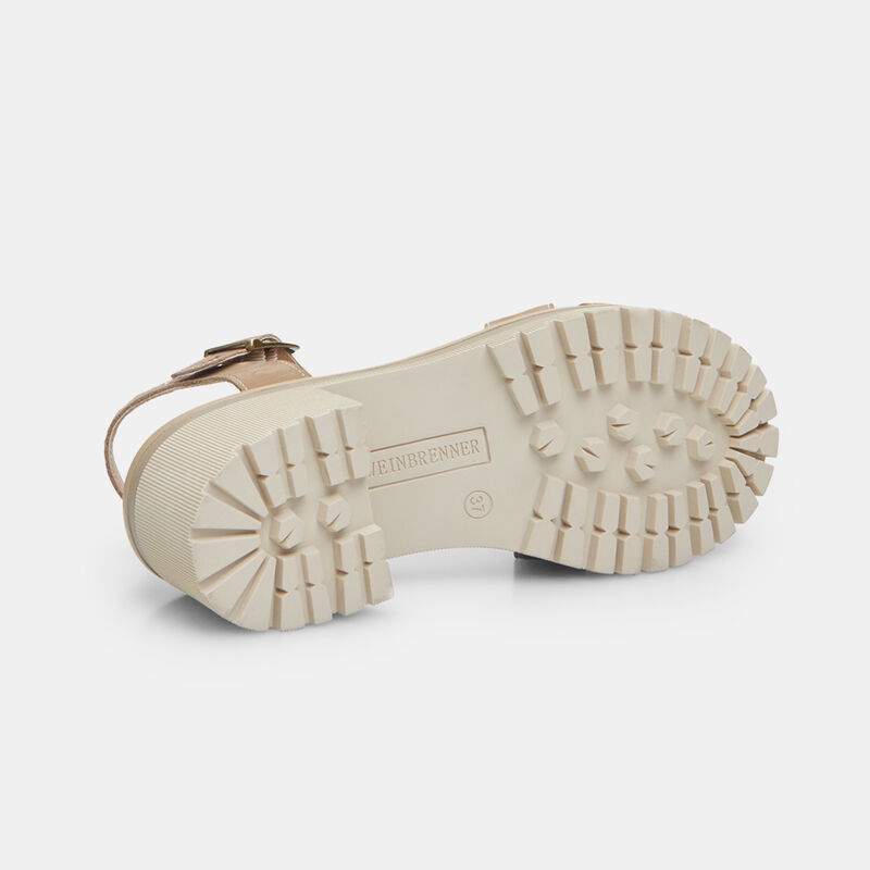 Weinbrenner nubuck sandaler med 5 cm klack