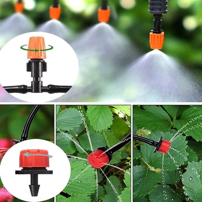 Sistema di irrigazione da giardino HiO 30M, kit di irrigazione a microgoccia da 149 pezzi, sistema di irrigazione automatico