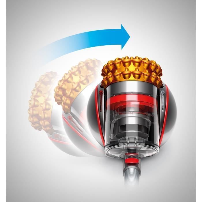 Dyson Cinetic Bigball Multifloor 2 Dammsugare utan påse - 150 AW Sugkraft - Pneumatisk borste - Hög manövrerbarhet