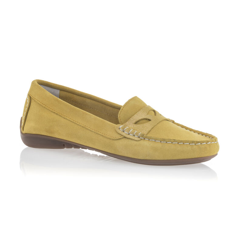 Damgula loafers/båtskor