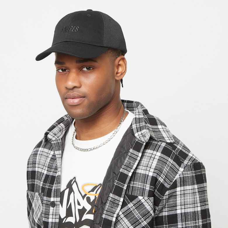 Casquette de baseball à empiècement en maille avec logo