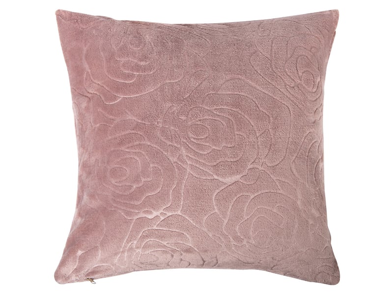 Poszewka dekoracyjna Rosa 45x45 cm różowa