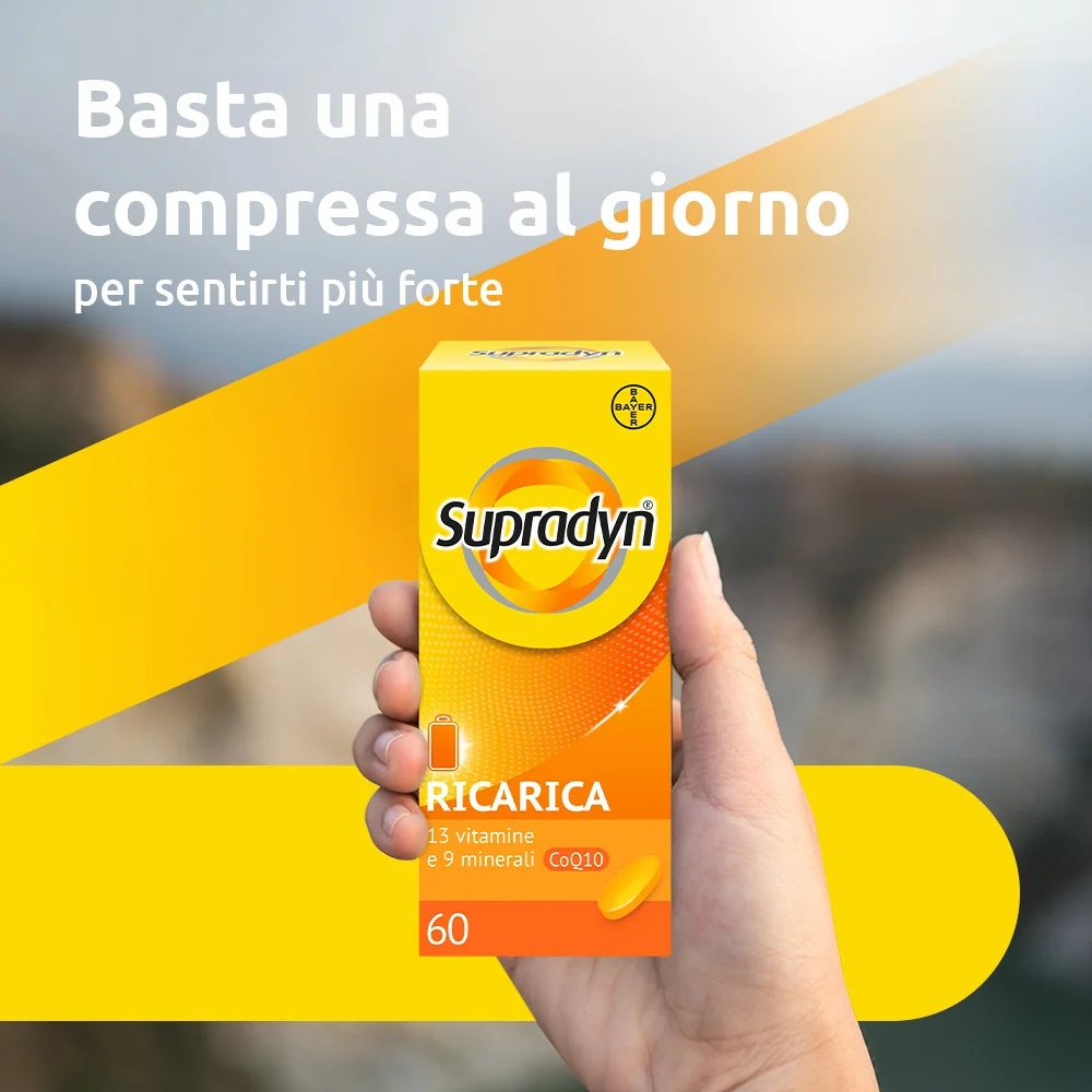 Supradyn Supradyn Refil Suplemento alimentar multivitamínico e mineral 60 comprimidos