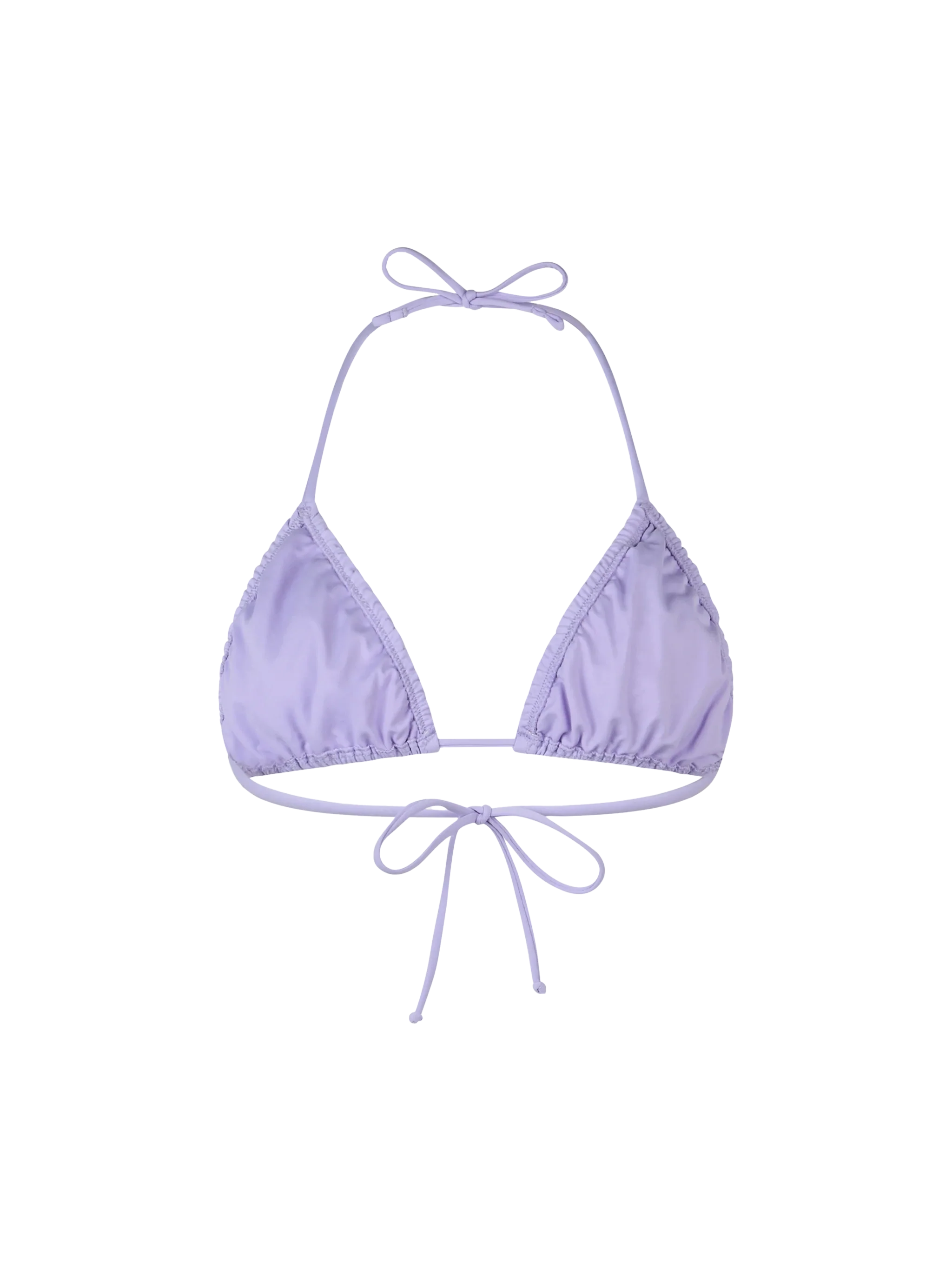 Traje de baño de mujer Nilly lila clásico con top triangular