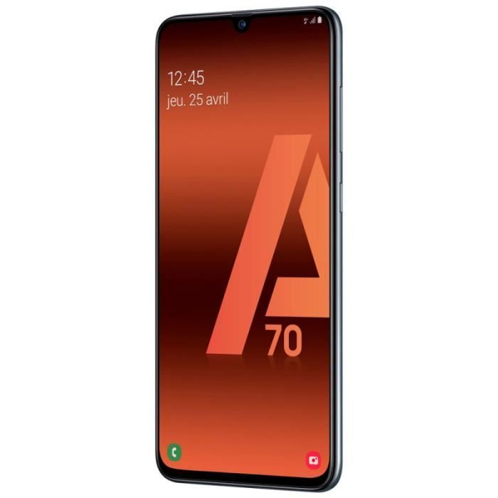 Samsung Galaxy A70 128 go Noir - Double sim - Reconditionné - Etat correct