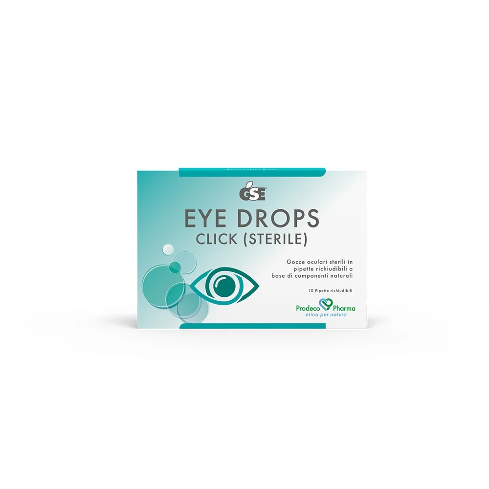 GSE Gse Click oogdruppels 10 pipetten 0,5 ml Oogdruppels