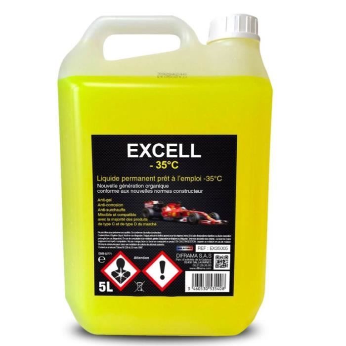 REFRIGERANTE UNIVERSAL -35 5 LITROS AMARILLO