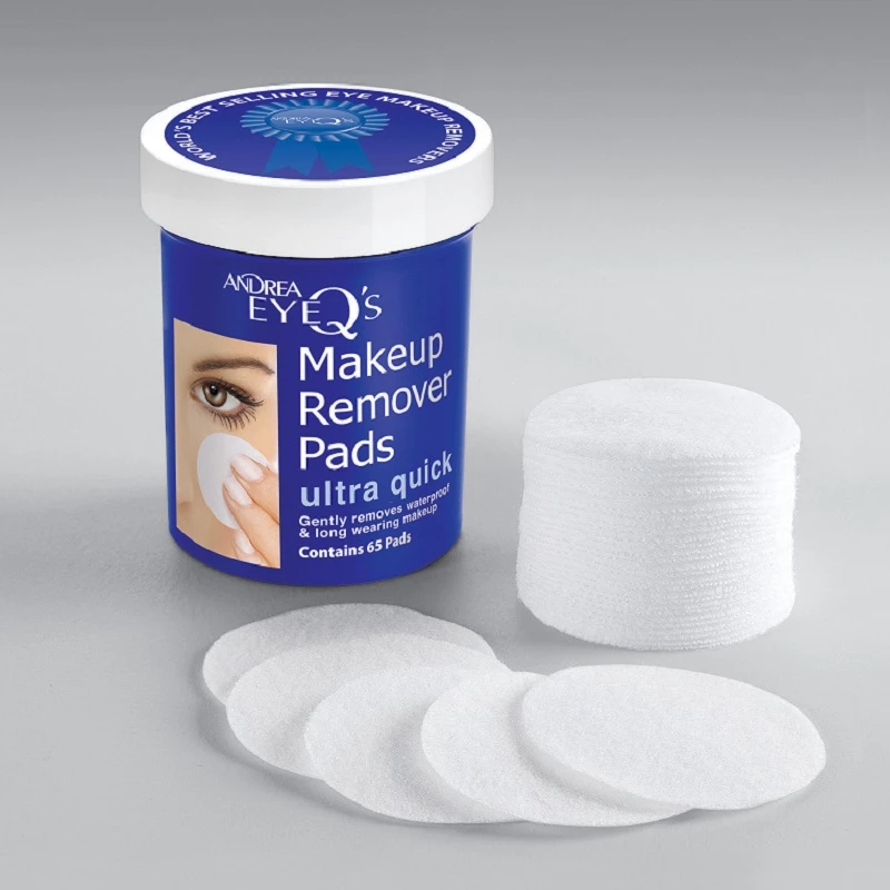 Tampoane de îndepărtare ultra rapide Eye-Q's Remover 65 buc - Andrea
