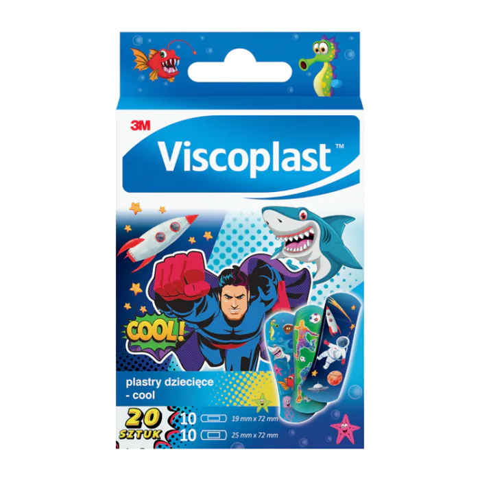 Viscoplast Cool, Plastry dla dzieci