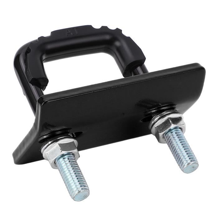 Estabilizador antivibración Dilwe, tensor de enganche de remolque, abrazadera antivibración, acero al carbono y antideslizante para embarcaciones, color negro.