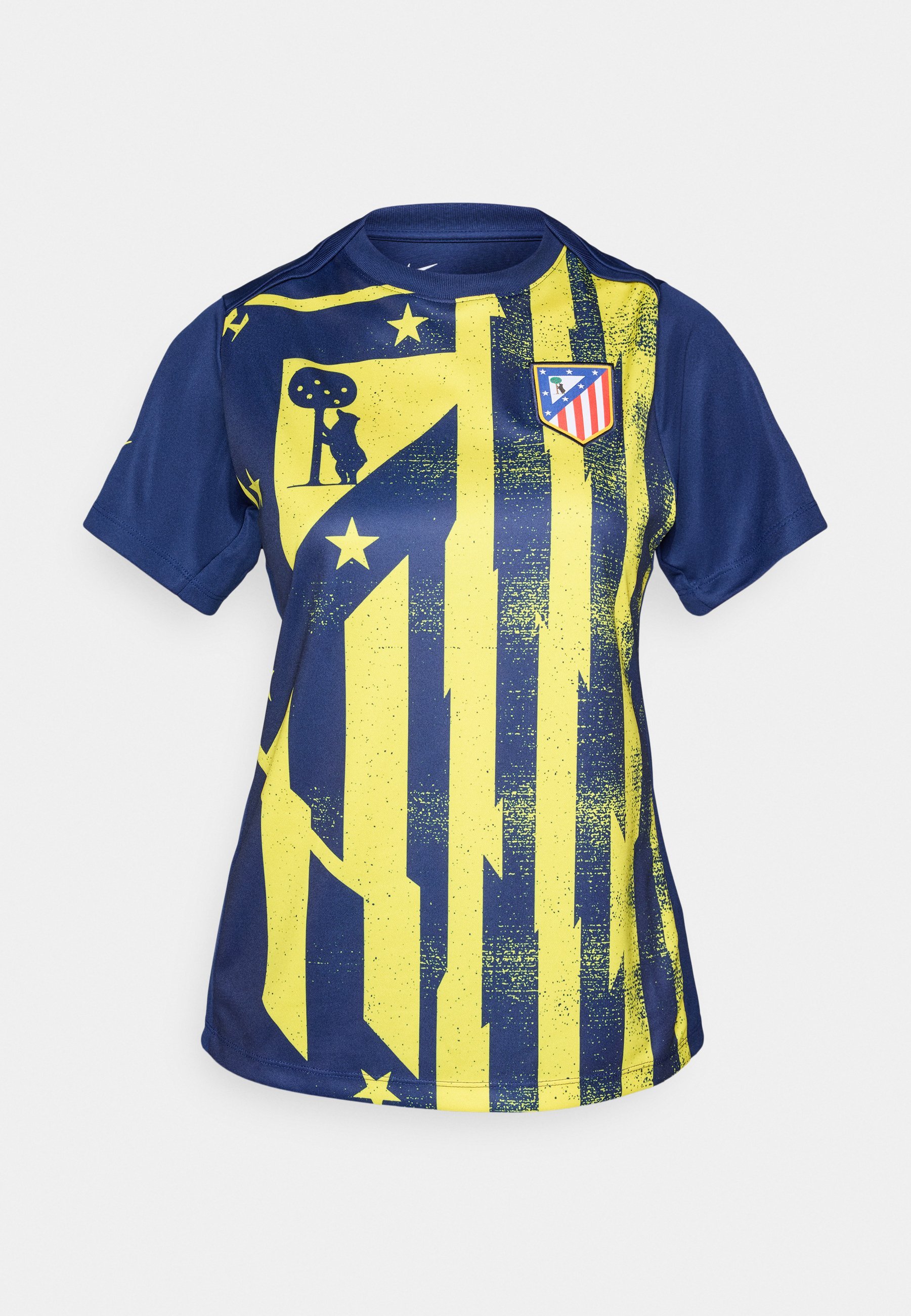 Nike Performance ATLÉTICO MADRID ACADEMY PRO AWAY - Sport T-shirt - binair blauw/levendig geel