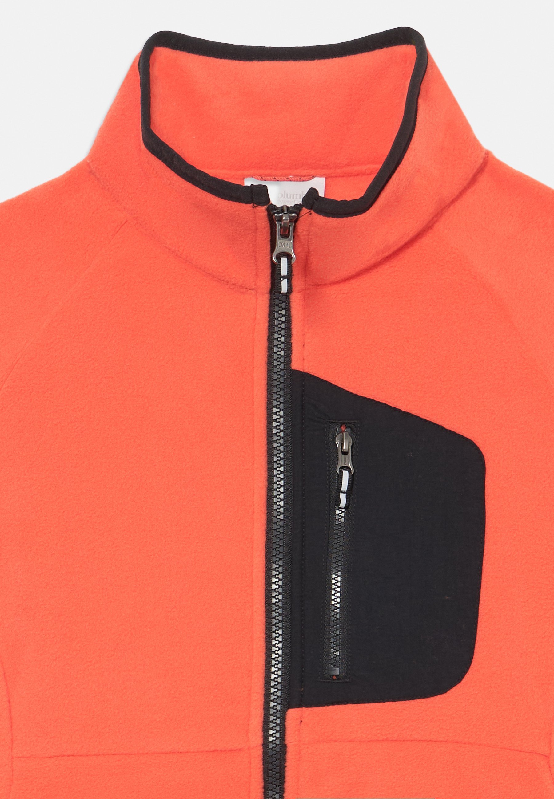 Columbia FAST FULL ZIP UNISEX - Flísová bunda - oranžová/čierna