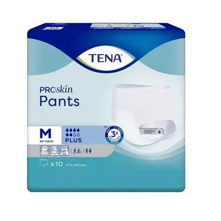 Tena Pants Proskin Plus, Majtki chłonne, 80-110cm, Medium