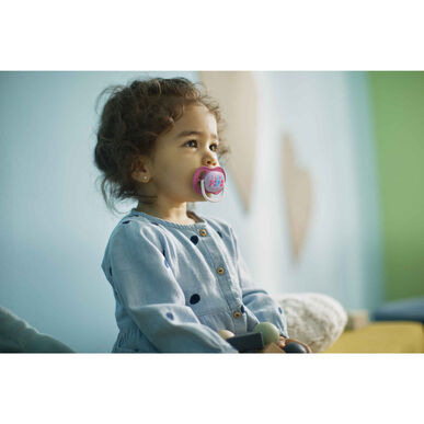 Chupete Philips Avent UltraAir Happy Baby para bebés de 6 a 18 meses (2 unidades)