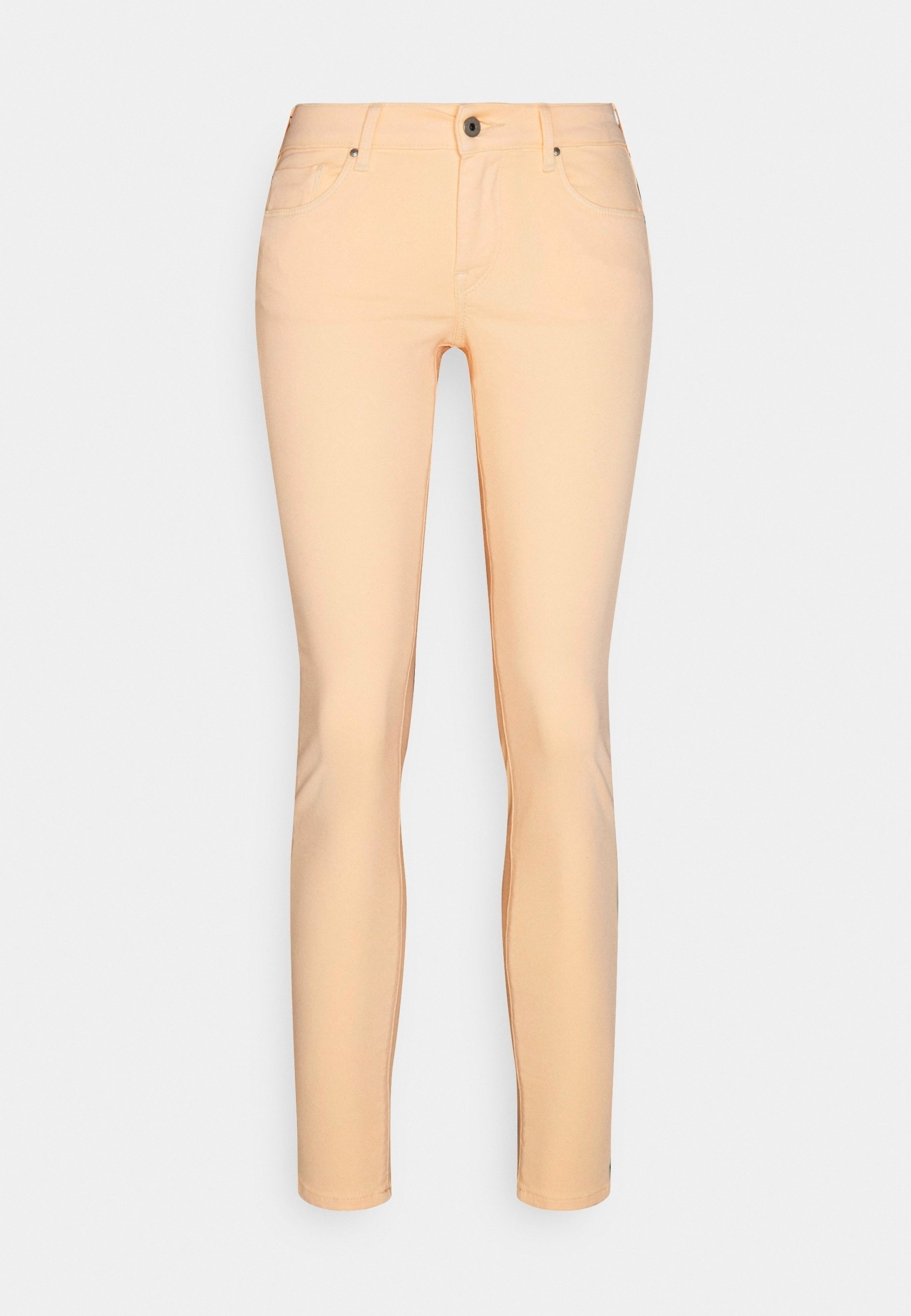 Džíny Pepe Jeans Skinny Fit - meruňková