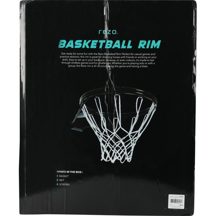 Basketball Hoop with Springs - Black