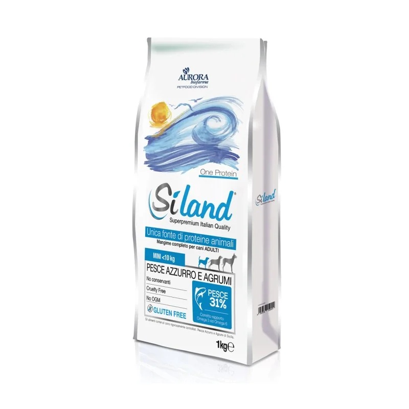 Ração para cães Siland One Protein Blue Fish Citrus 1 kg