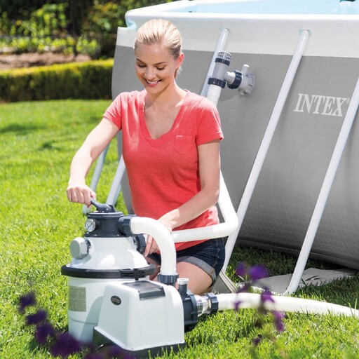  Purificador de areia Intex Kristal Clear, 7.900 litros/hora, 0,30 hp