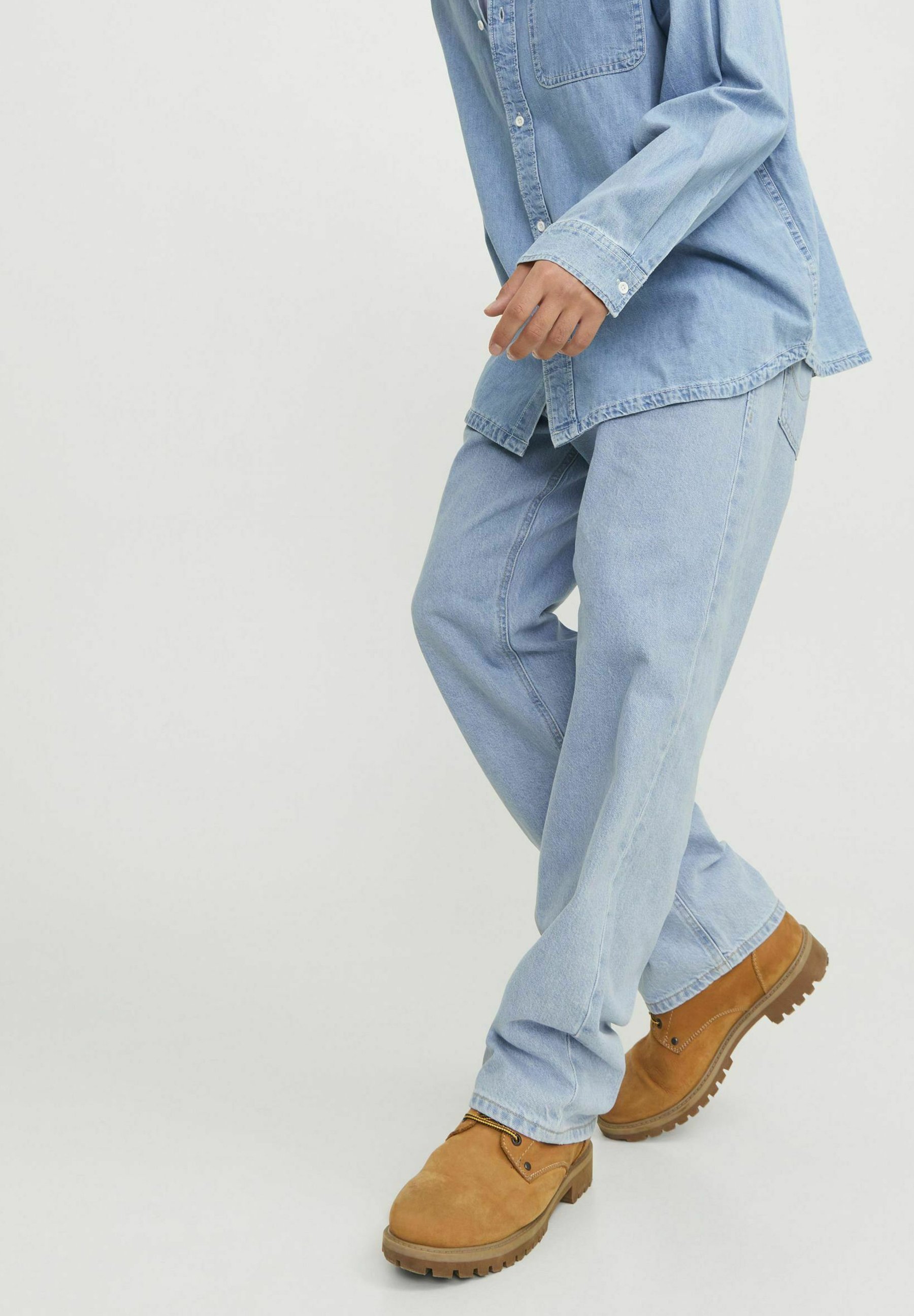 Jack & Jones Baggy farmernadrág - kék farmer
