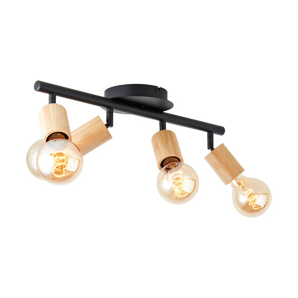 Tiffany ceiling light, 4-light, E27
