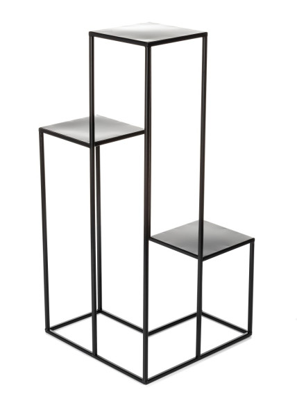 Kwietnik nowoczesny czarny stojak 85 cm LOFT