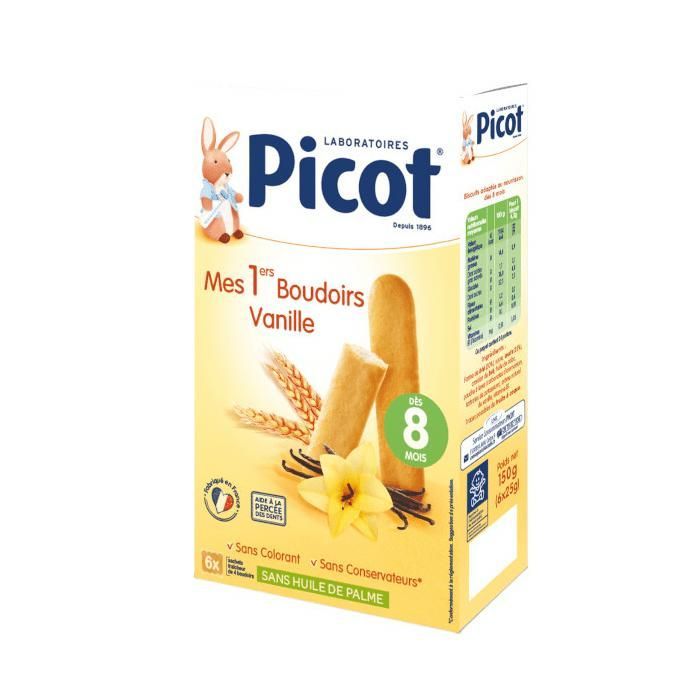 Picot My First Vanilla Boudoirs +8m 150g