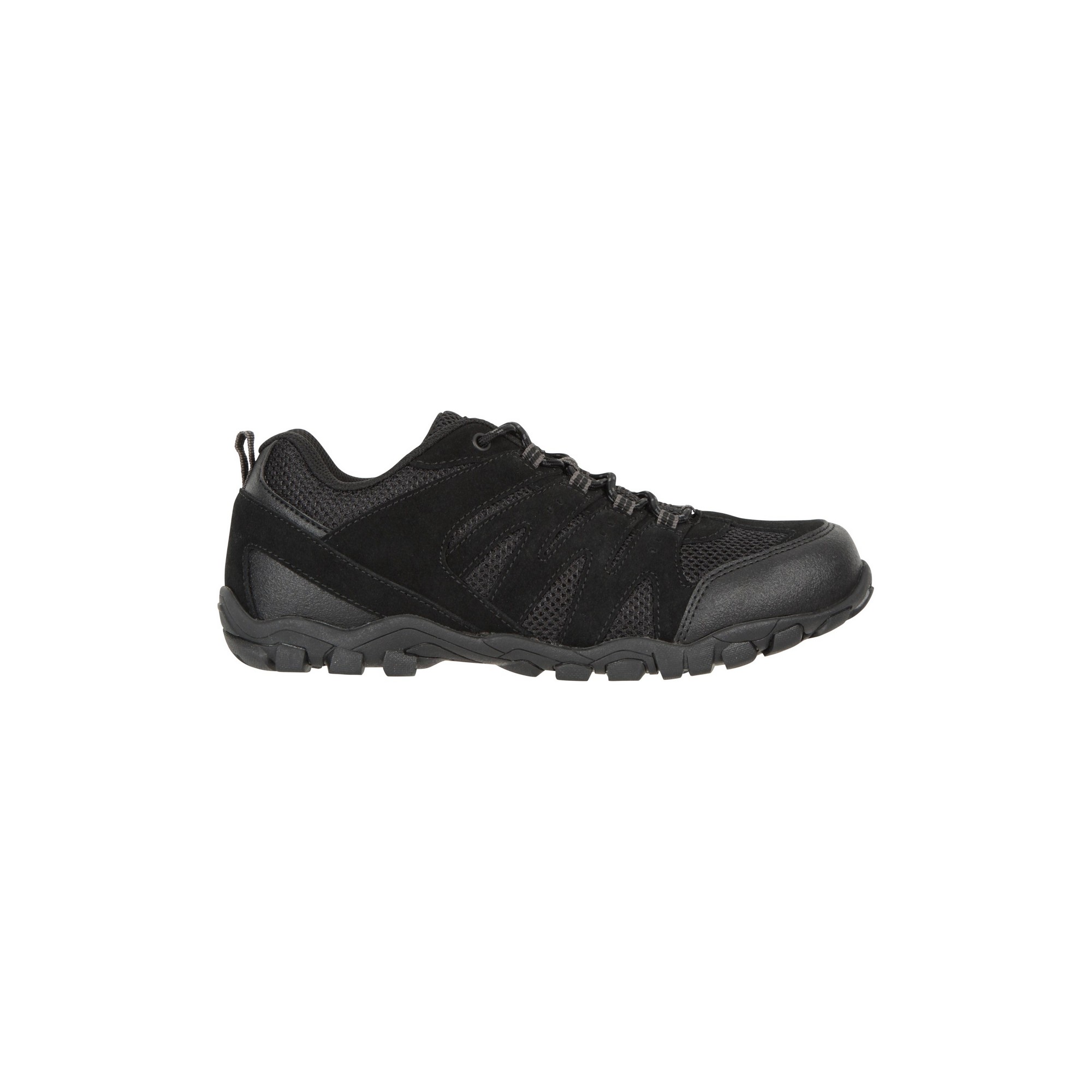  Zapatillas De Senderismo De Ante Atado Elástico Mountain Warehouse Outdoor Ii