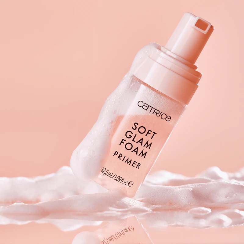 „Catrice Soft Glam Foam Primer“ makiažo pagrindas