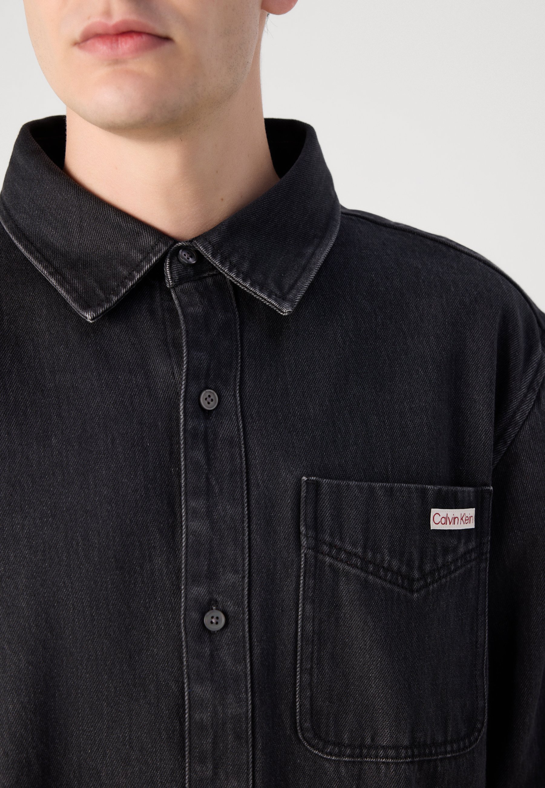 Surchemise classique Calvin Klein Jeans - Noire