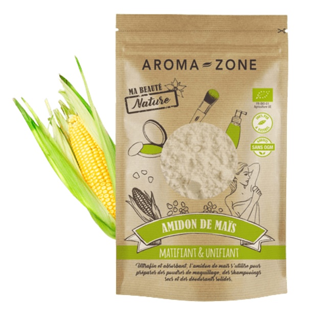 Organiczny proszek skrobi kukurydzianej