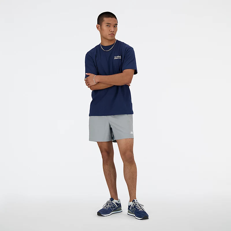 Tricou de atletism pentru bărbați cu imprimeu floral - NB BLEUMARIN