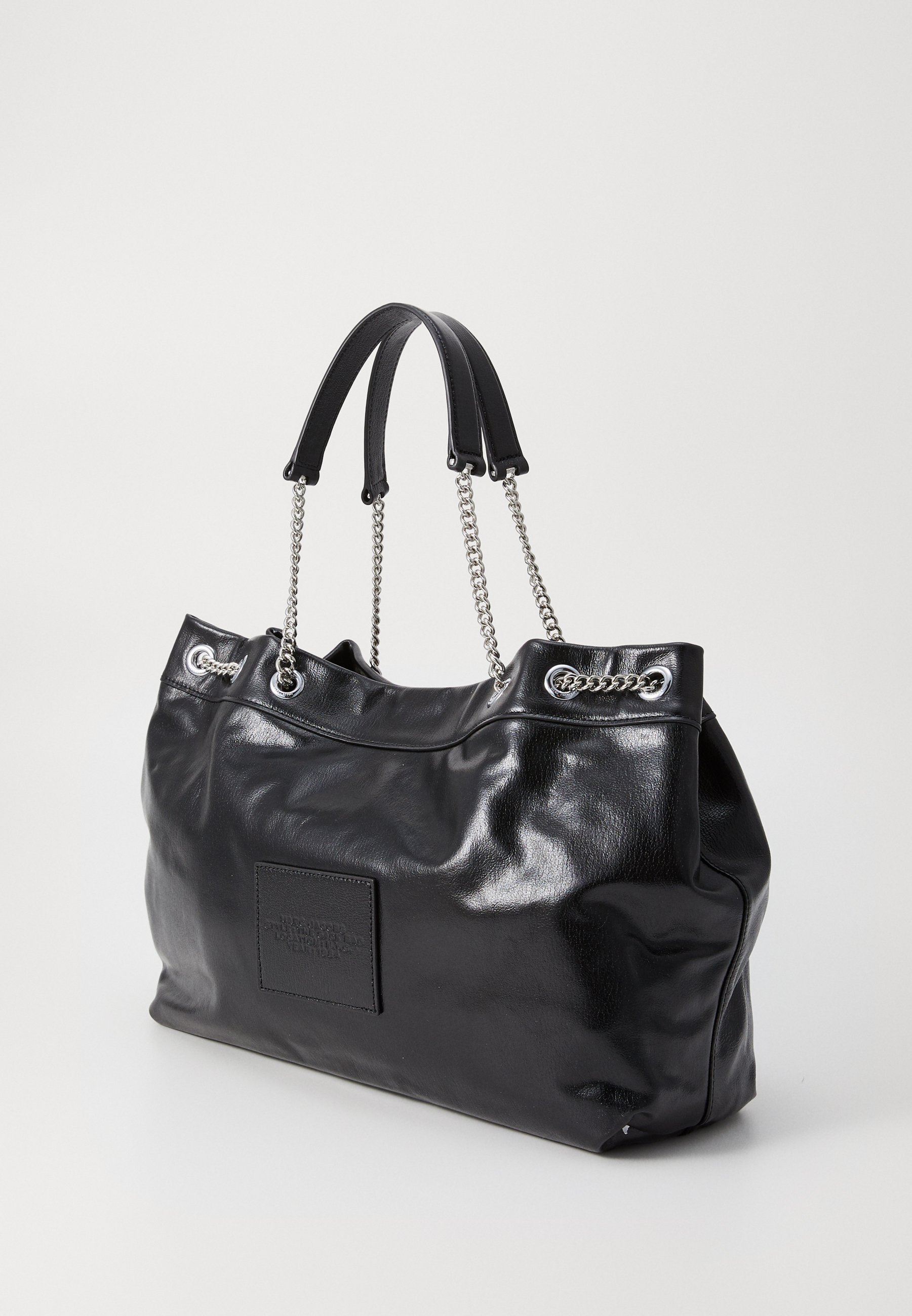 MARC JACOBS THE LARGE CHAIN SACK - Torba typu tote - czarna