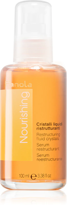 Fanola Nourishing Cristalli Liquidi Ölserum für trockenes und geschädigtes Haar