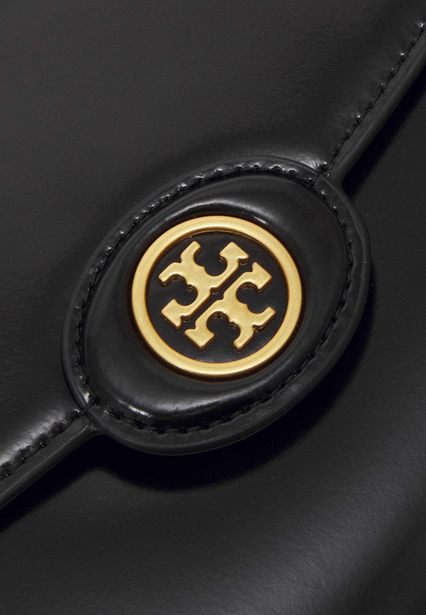 Borsa a tracolla convertibile Tory Burch ROBINSON SPAZZOLATO - Borsa a tracolla - nera