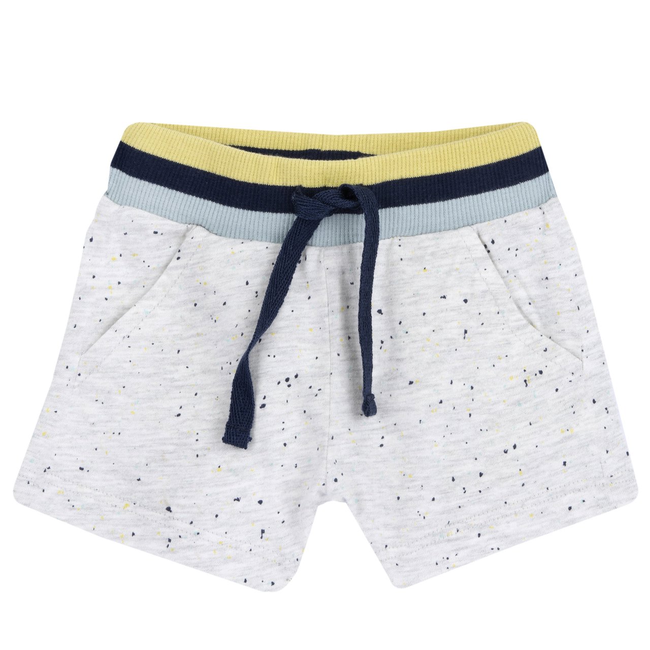 Graue Shorts im Trainingsanzug-Stil