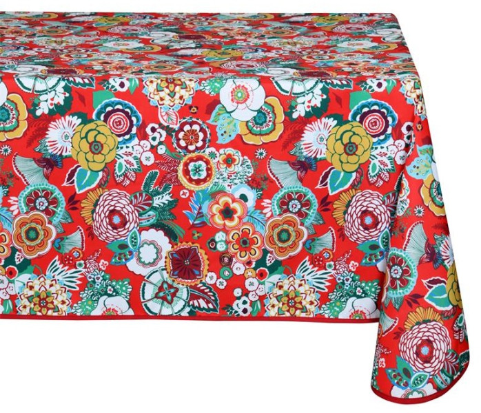 Obrus ogrodowy GIPSY 140x240 cm kwiatowy boho