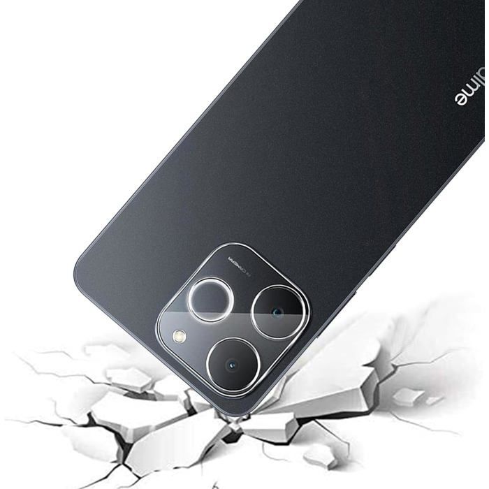 NOVAGO Compatibile con Realme Note 70T - Confezione da 2 pellicole protettive in vetro temperato per fotocamera/obiettivo