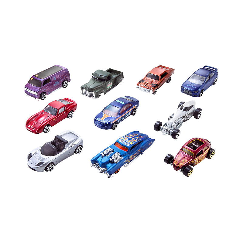 Hot Wheels auto's, 10-pack Hot Wheels