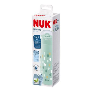 Nuk Mini-Me Sip Green -urheilupullo 12 kk 1 kpl 1 kpl