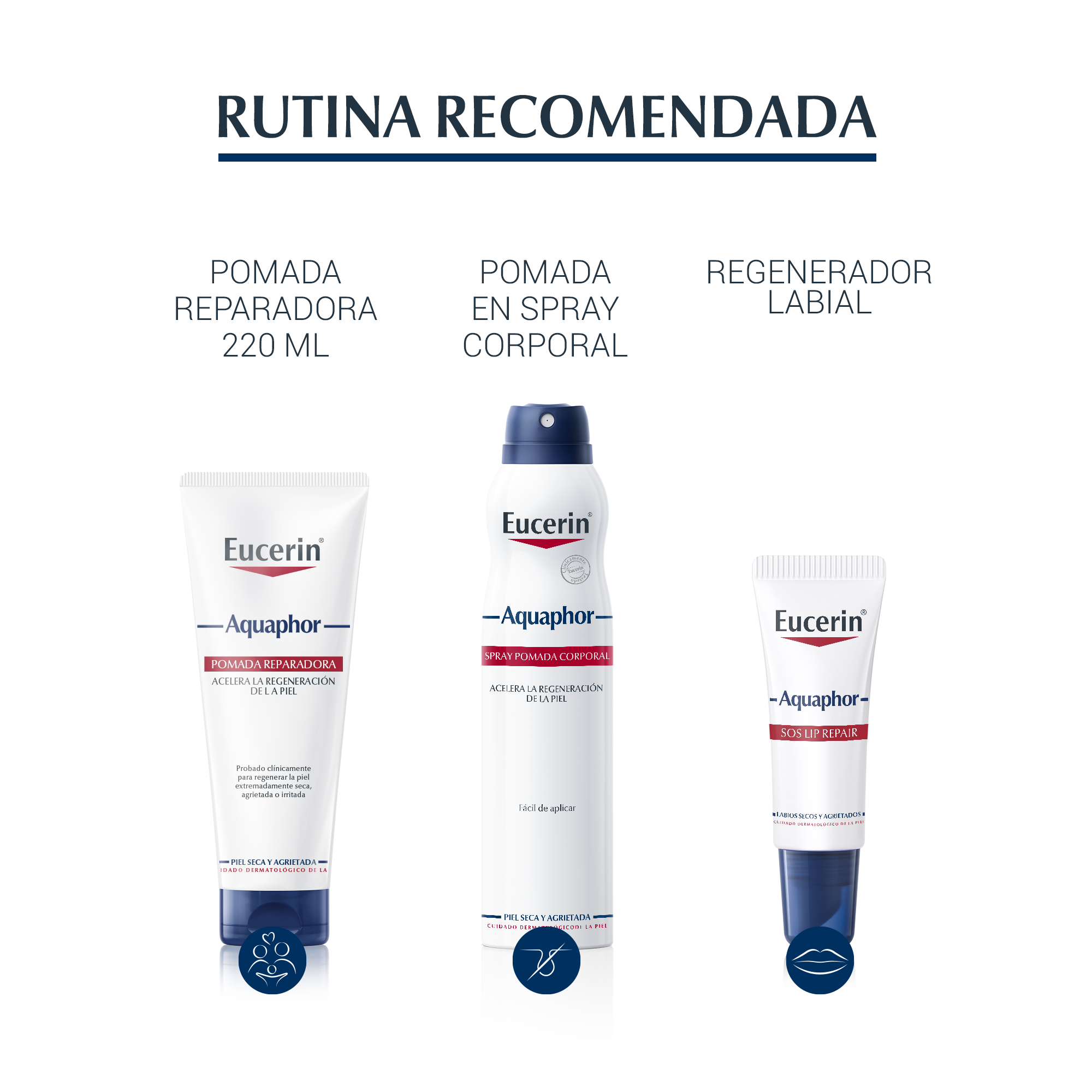Aquaphor Regeneračná masť Balzamy na pery