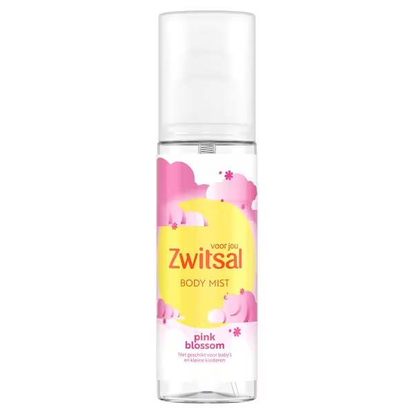 Zwitsal meglica za telo z roza cvetovi<br>150 ml