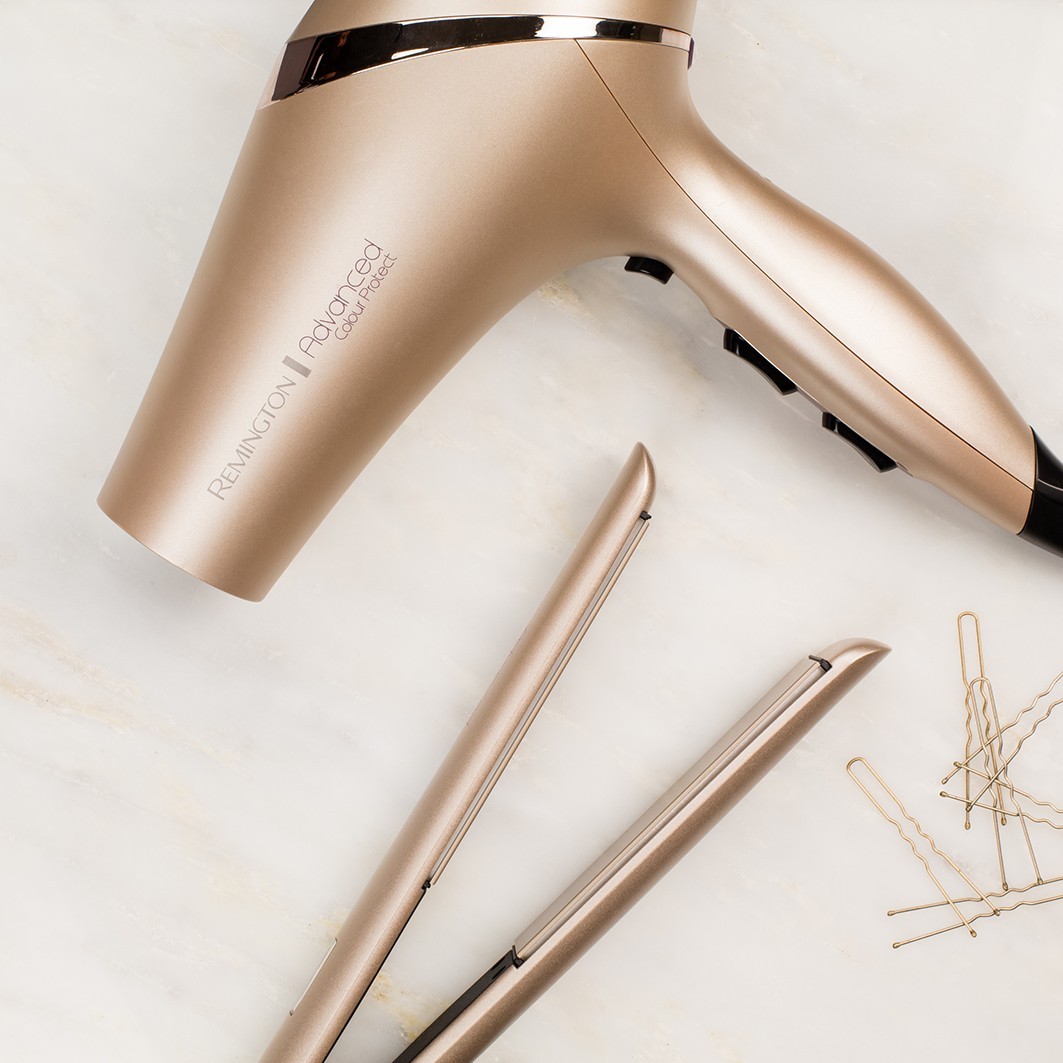 Remington Styling Tools S8605 – Inteligentná žehlička na vlasy s ochranou farby – 1 kus