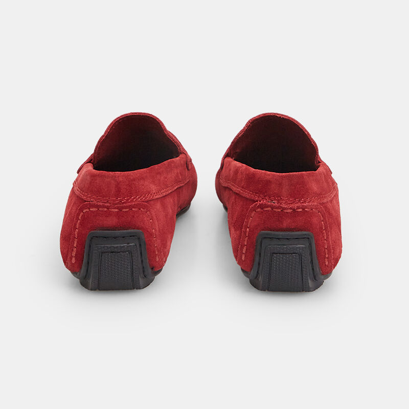 Herrloafers i läder
