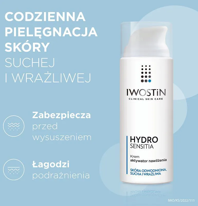 Iwostin Hydro Sensitia Krem-aktywator nawilżenia